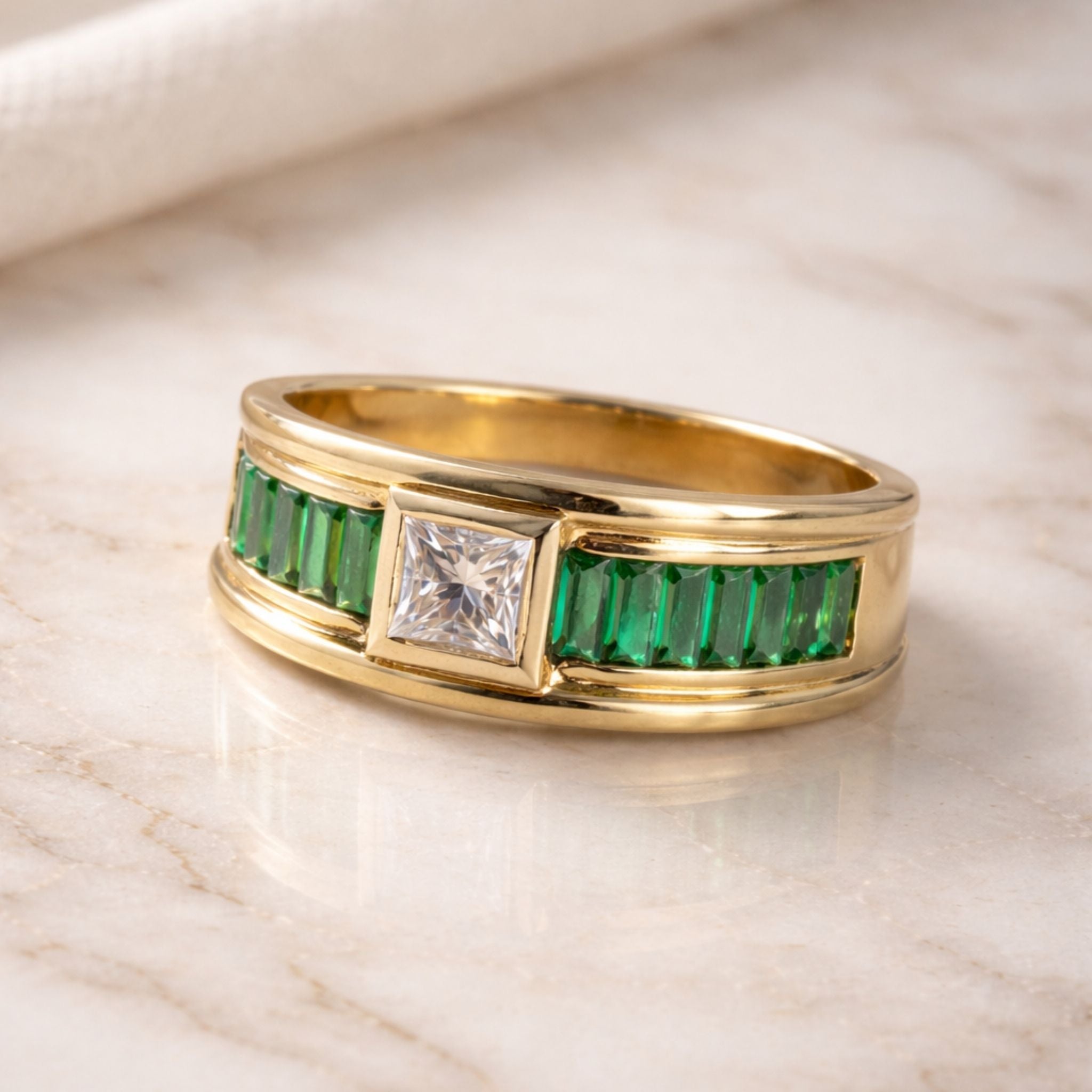 Anillo Esmeralda Princess AU