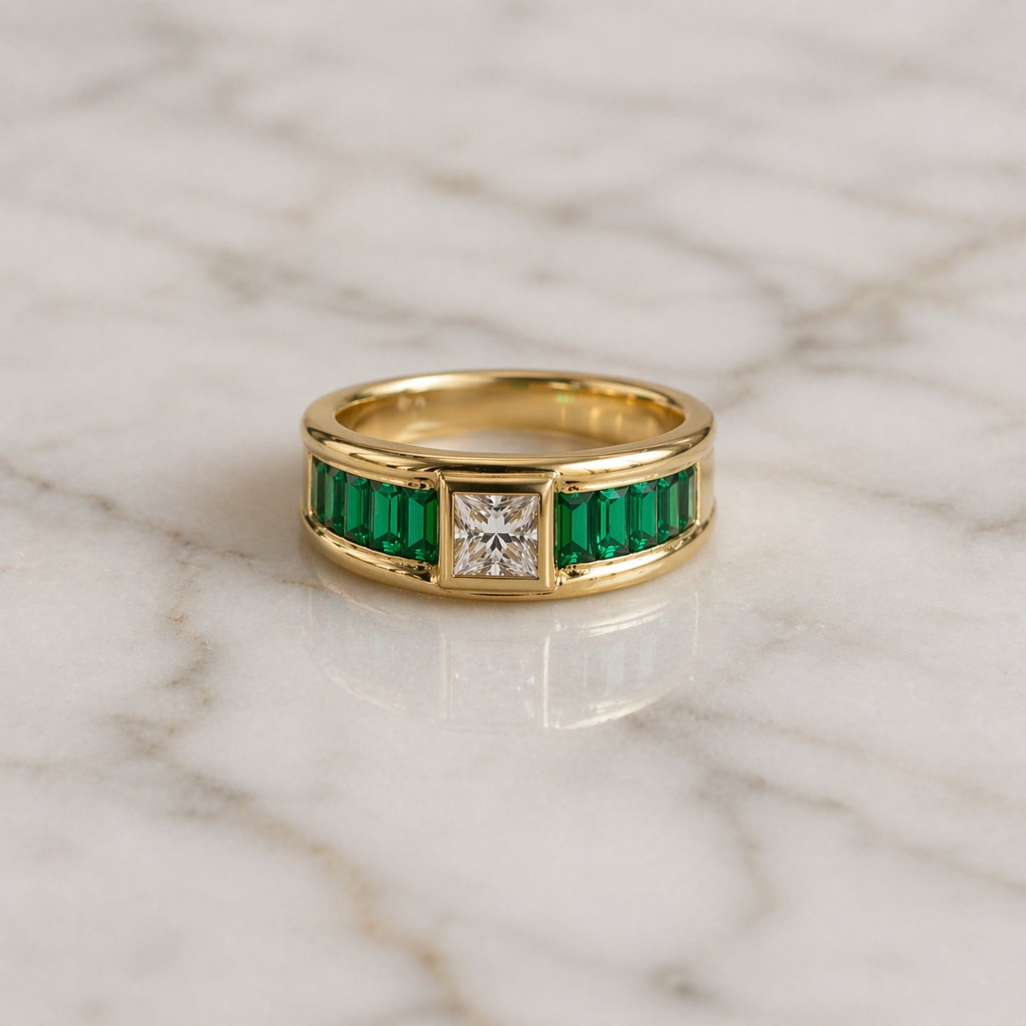 Anillo Esmeralda Princess AU