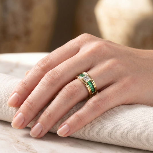 Anillo Esmeralda Princess AU