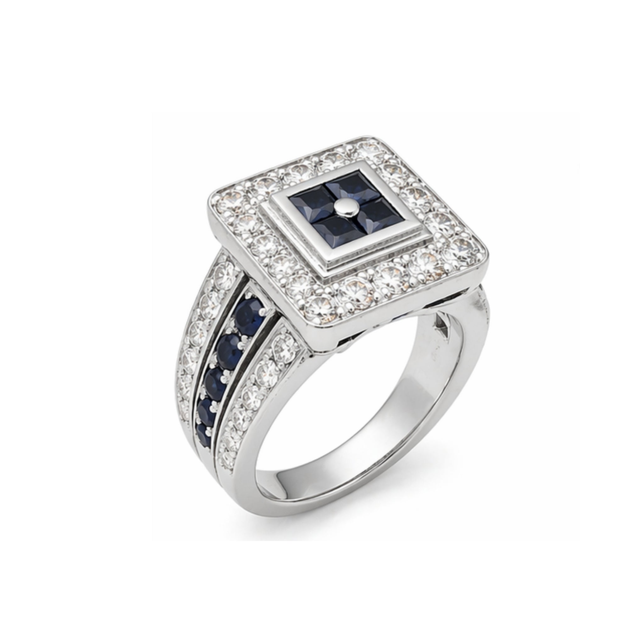 Anillo Zafiro Princess