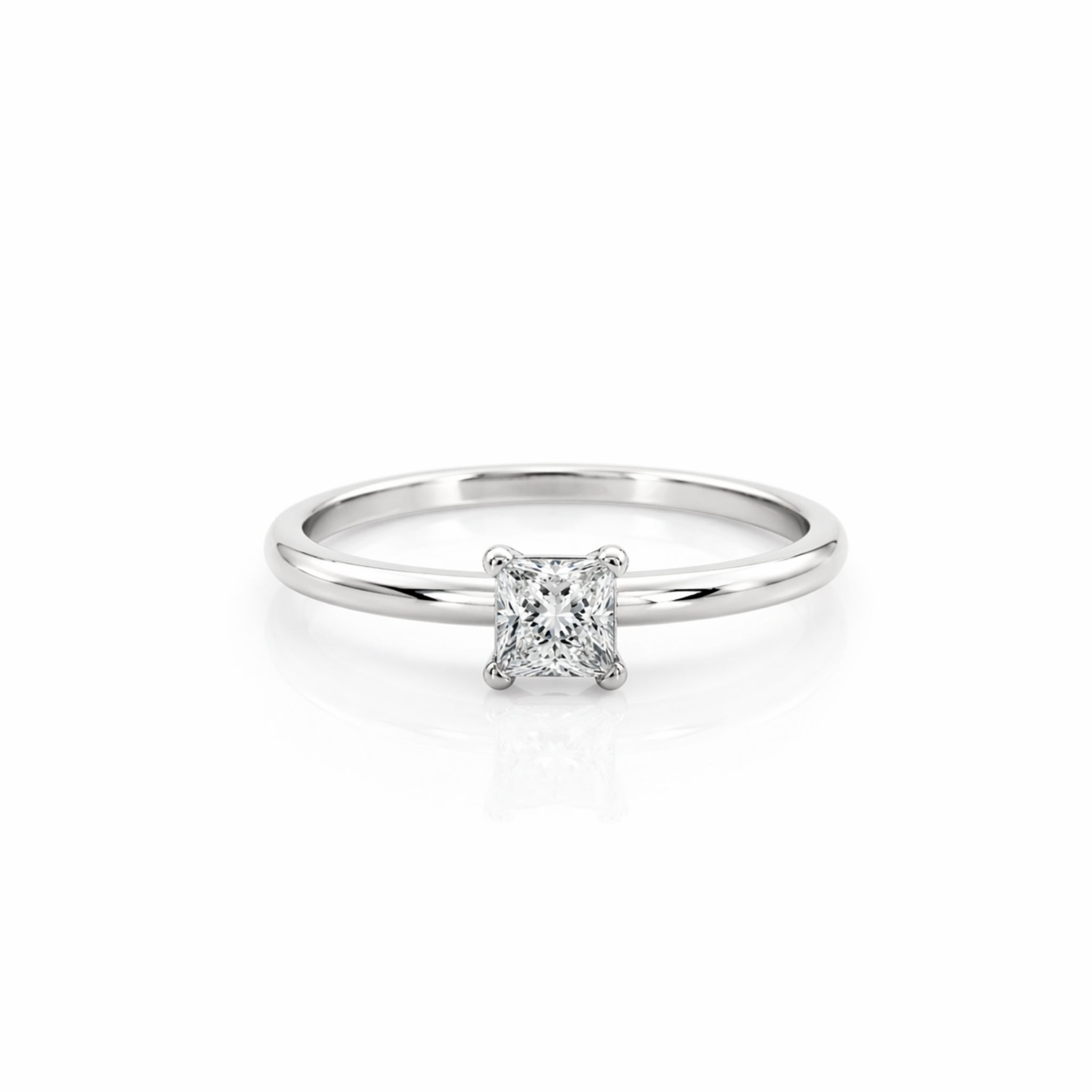 Anillo Solitario Princess