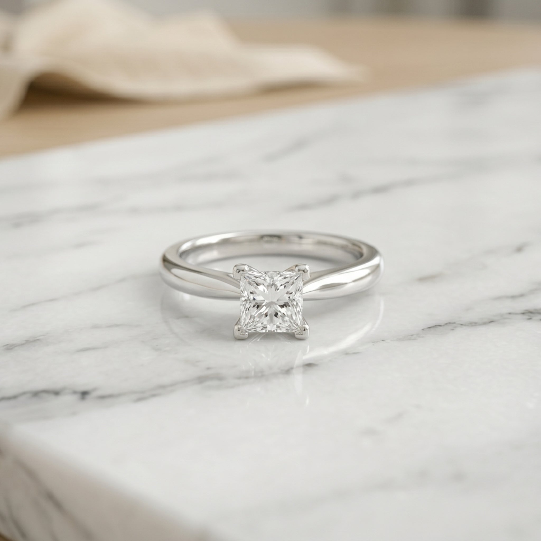 Anillo Solitario Princess