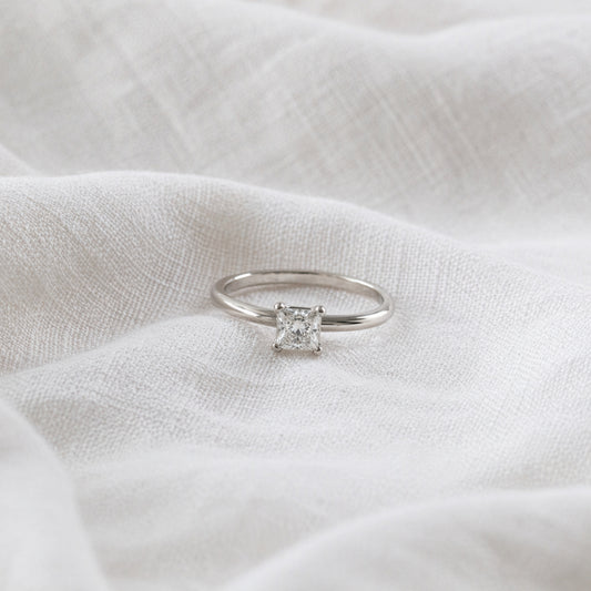 Anillo Solitario Princess