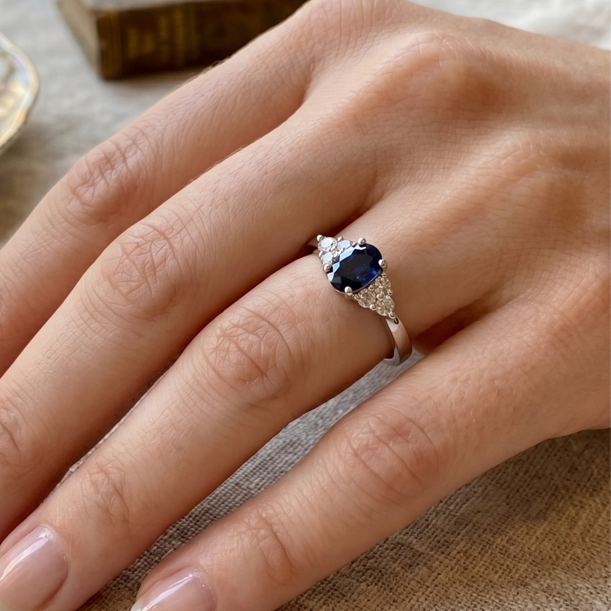 Anillo Zafiro