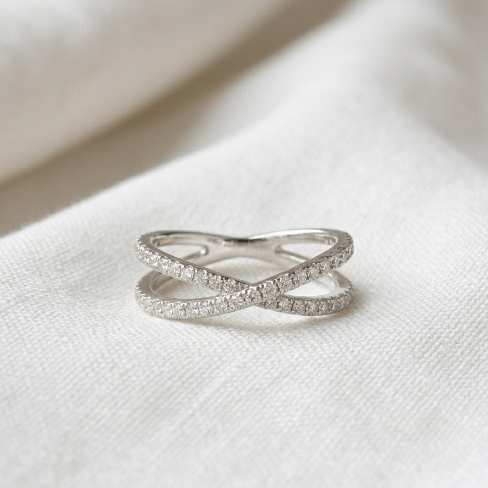 Anillo Cintillo Cross
