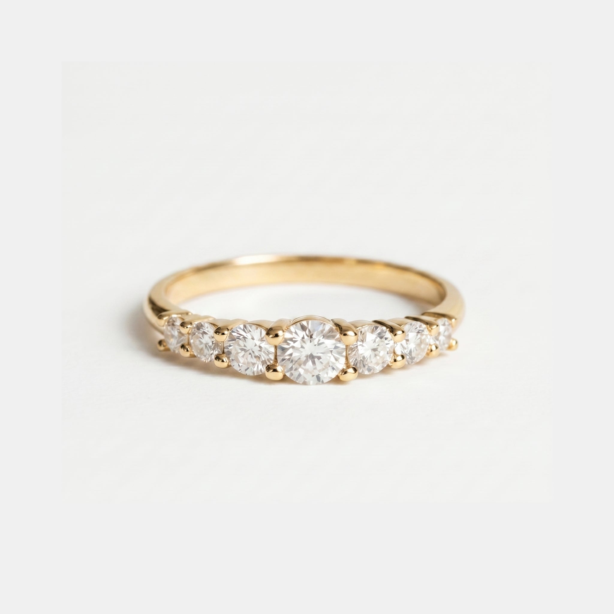 Anillo Cintillo Degradé