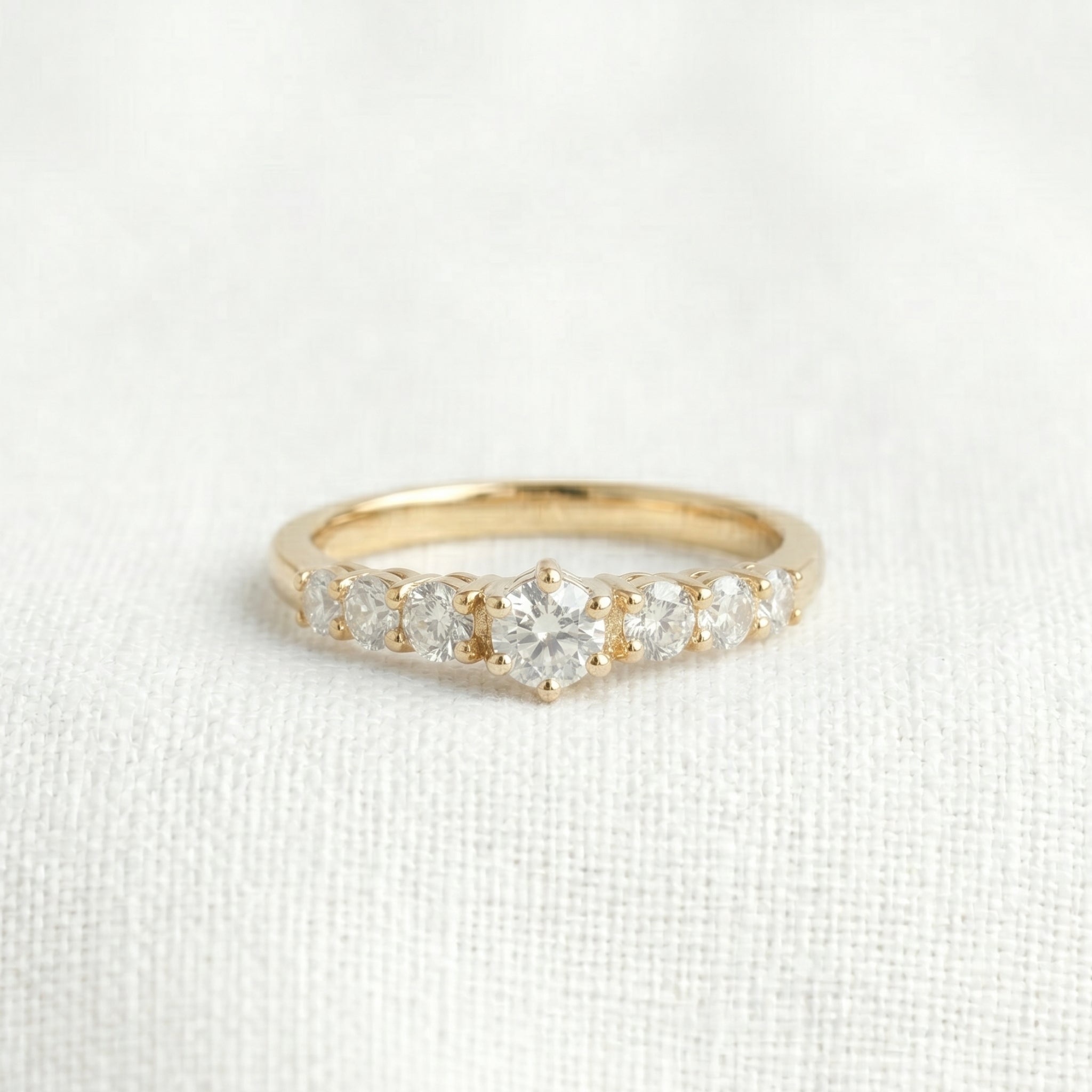 Anillo Cintillo Degradé