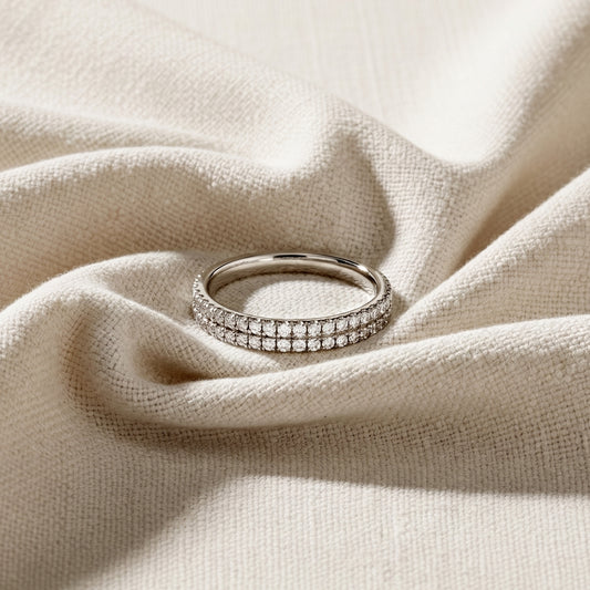 Anillo Cintillo Doble