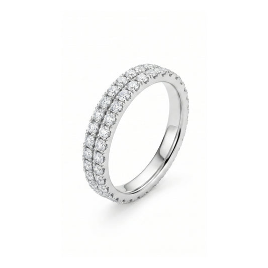 Anillo Cintillo Doble