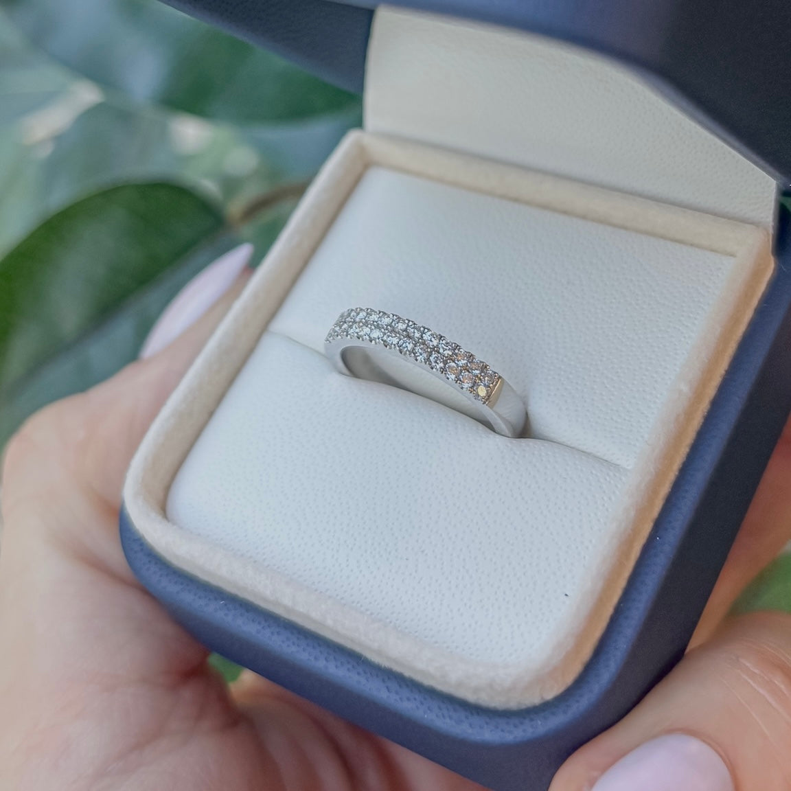Anillo Cintillo Doble