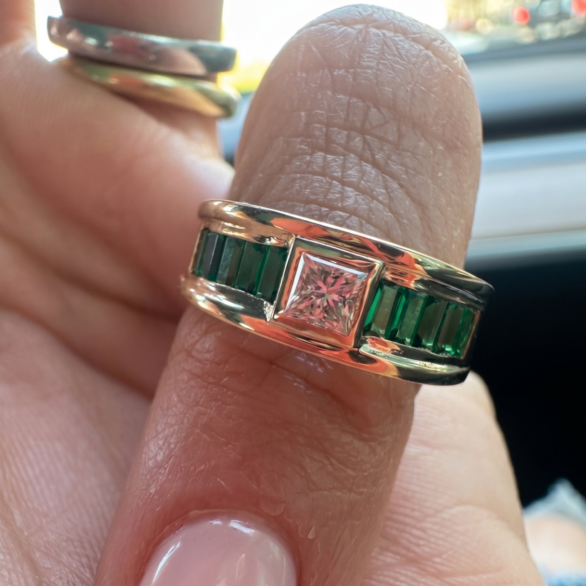 Anillo Esmeralda Princess AU