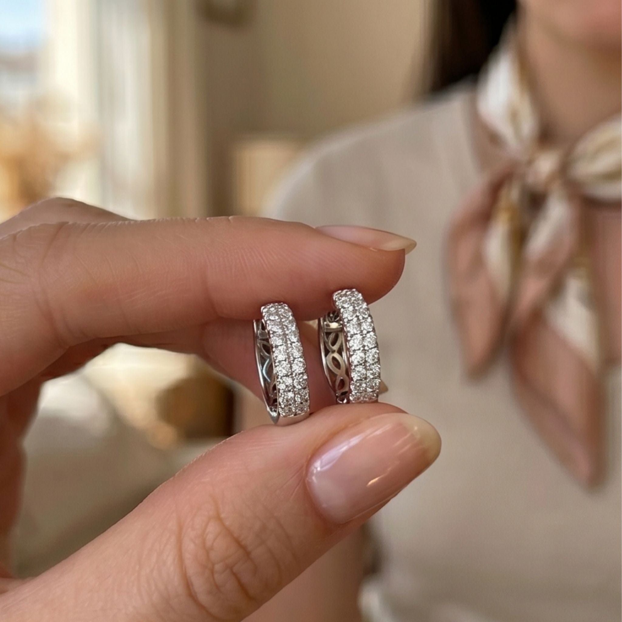 Argollas Blanco