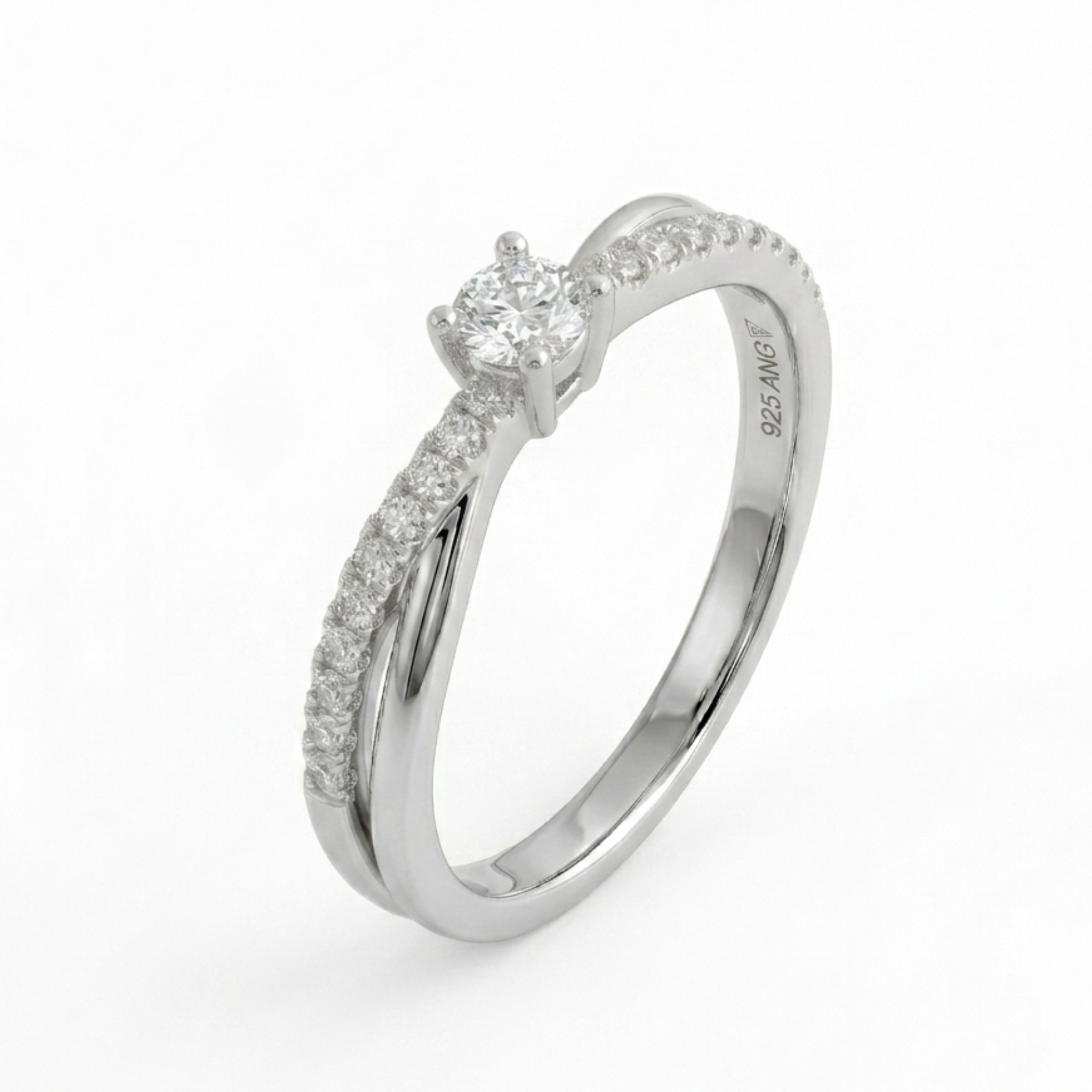 Anillo Solitario Cross Grifa
