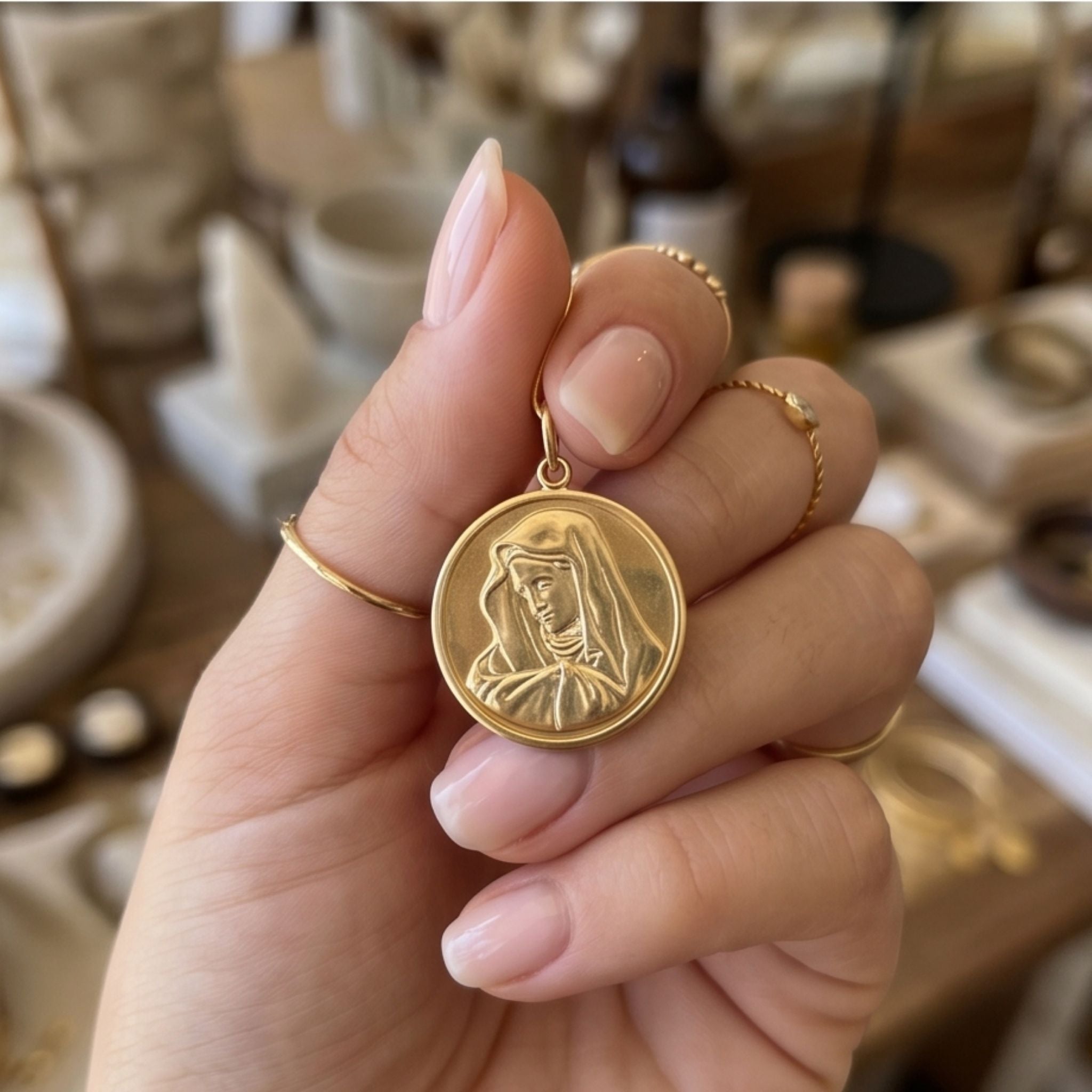 Medalla Virgen