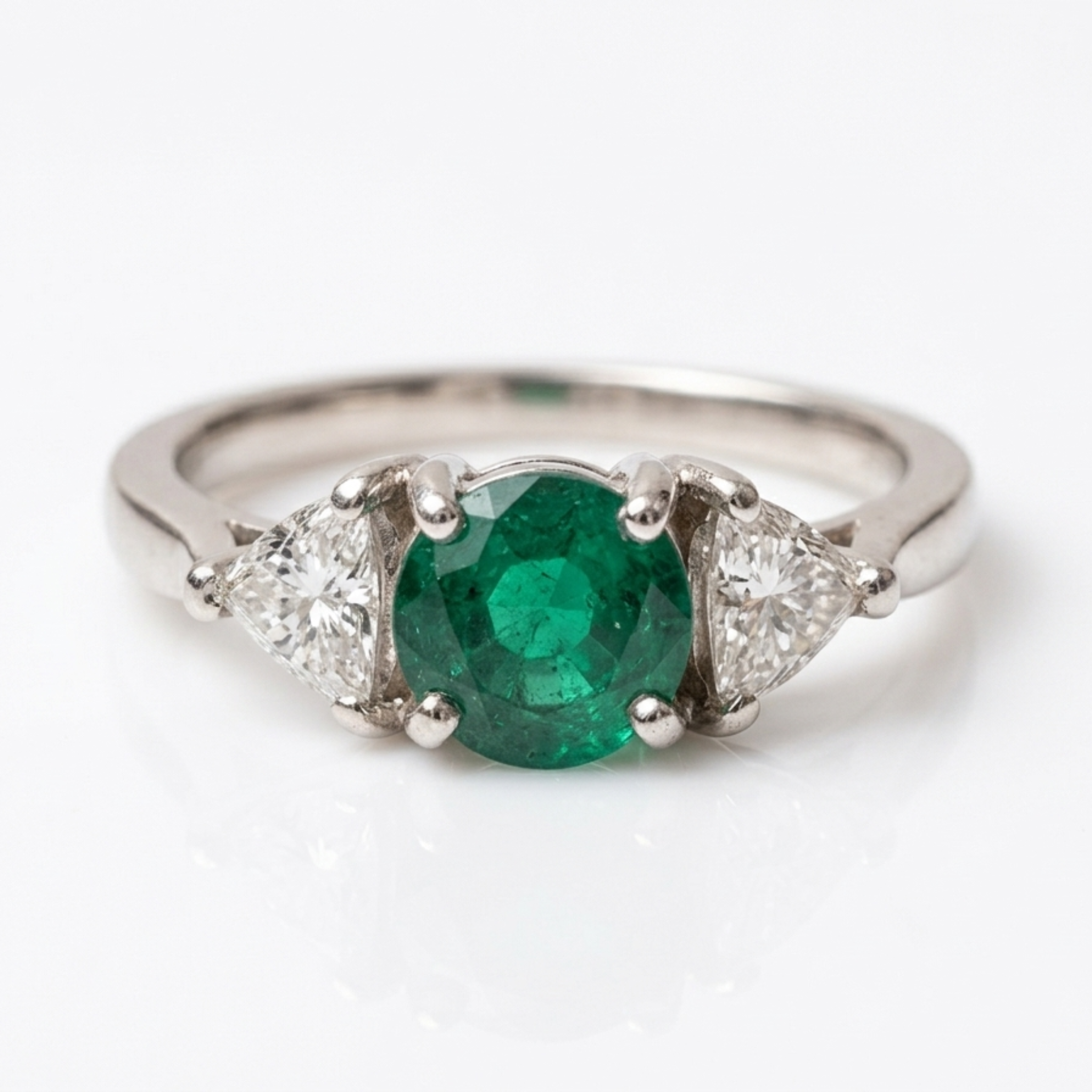 Anillo Esmeralda Trillon