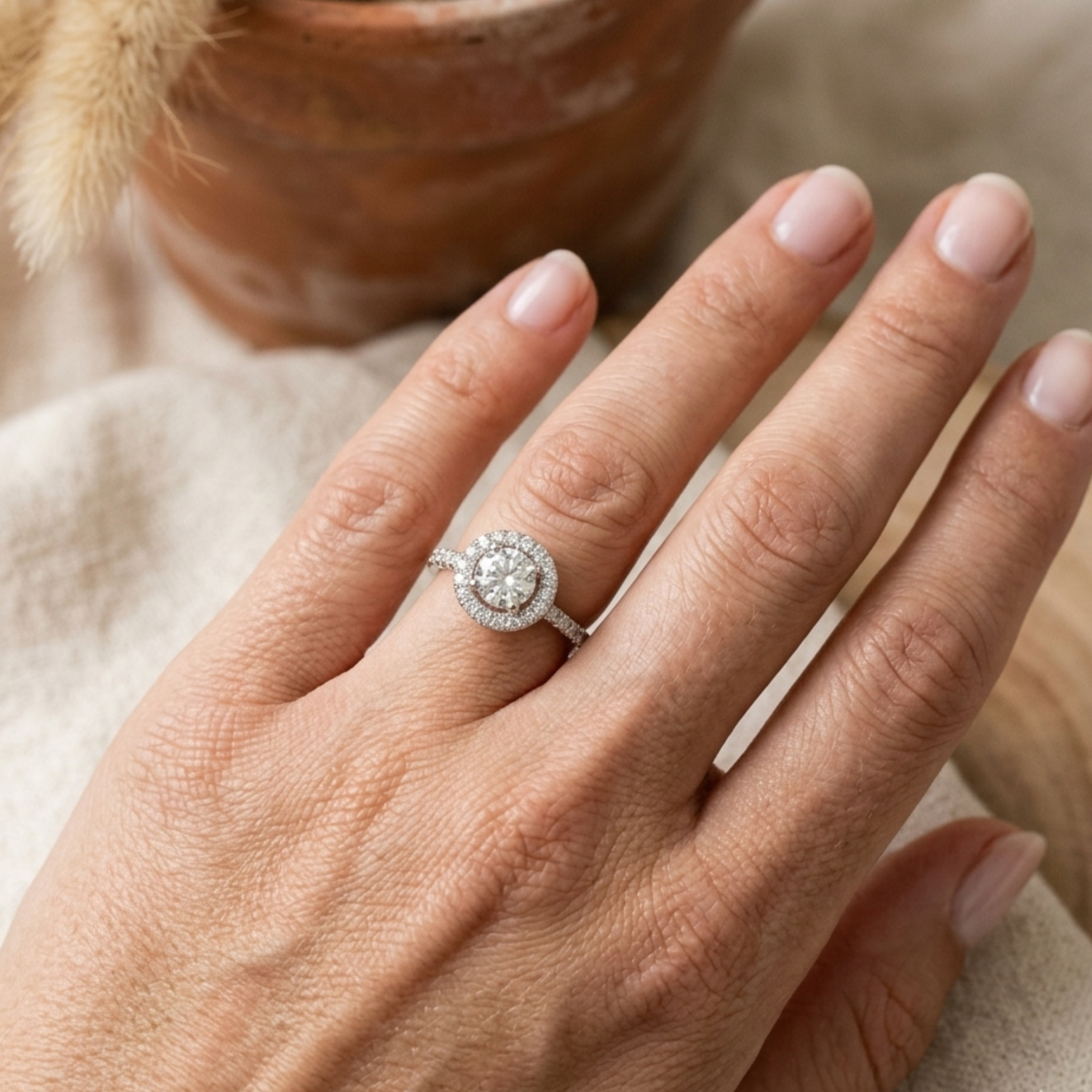 Anillo Halo Grifa