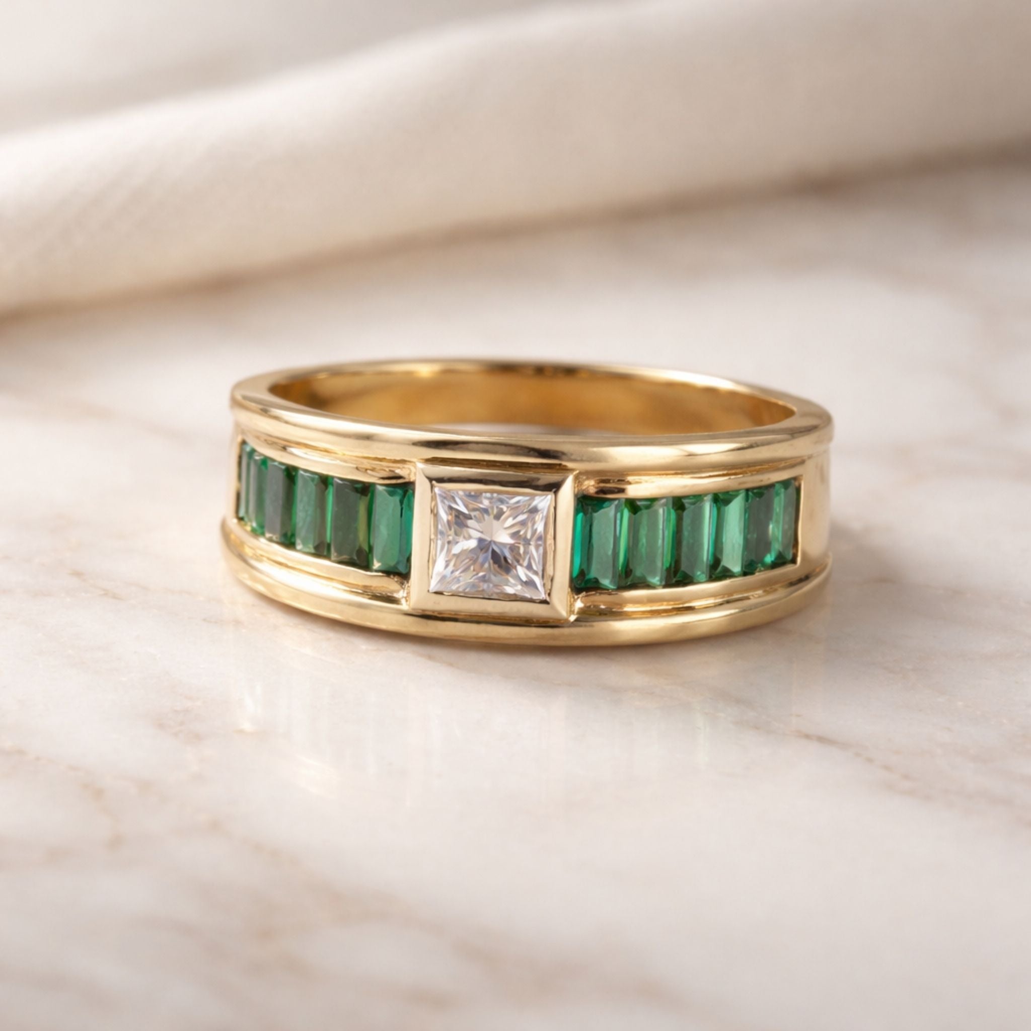 Anillo Esmeralda Princess AU