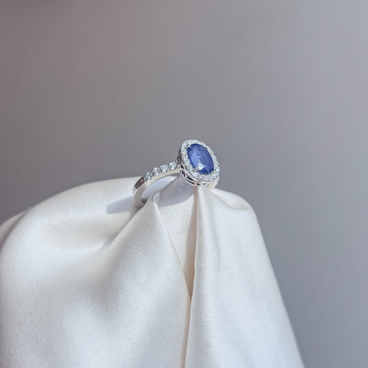 Anillo Zafiro Lady Di