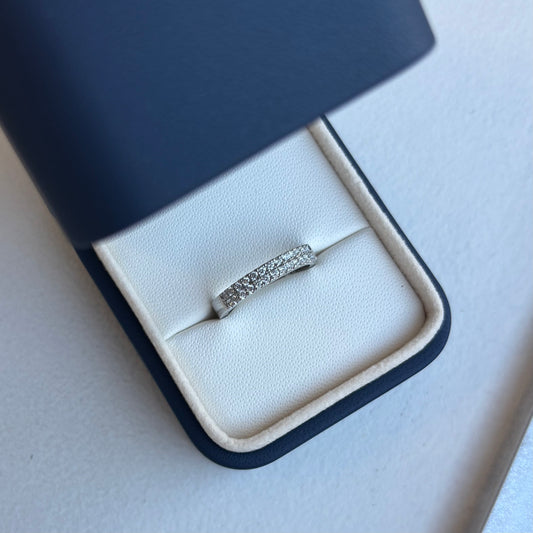 Anillo Cintillo Doble