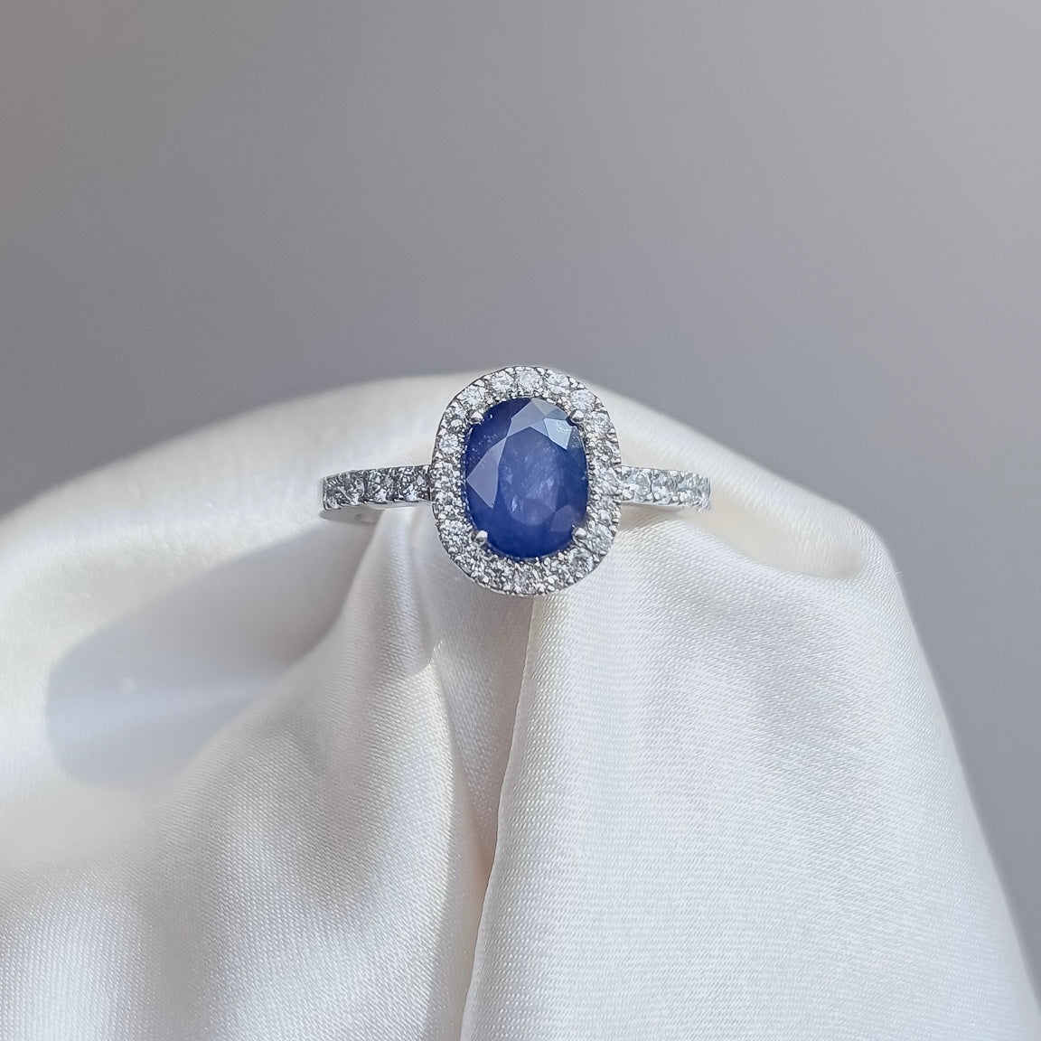 Anillo Zafiro Lady Di