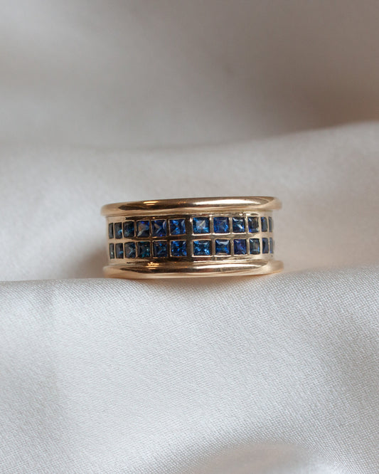 Anillo Zafiro Princess